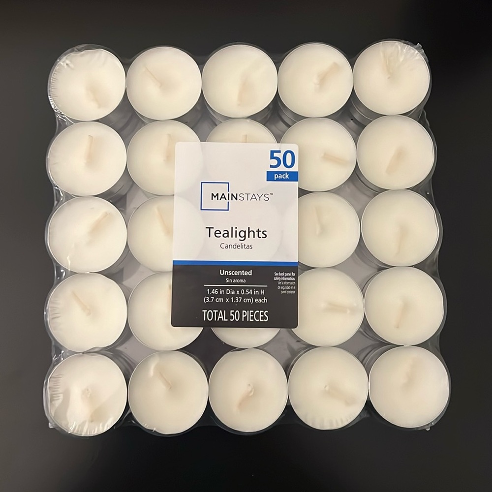 Mainstream Tea Lights Set of 50